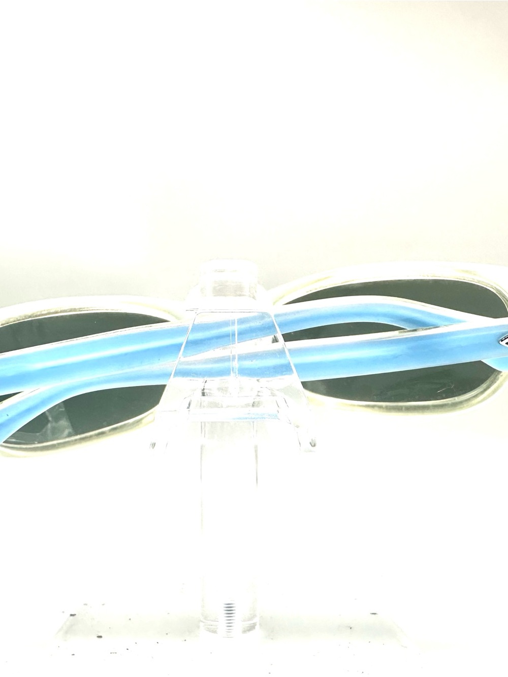 Smith Southbound Sunglasses Light Blue Frame Glass Lens Sport Wrap - Picture 2 of 7
